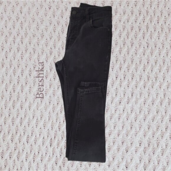 BERSHKA PORTUGAL "Push Up" Mid Rise Jeans - Picture 15 of 16